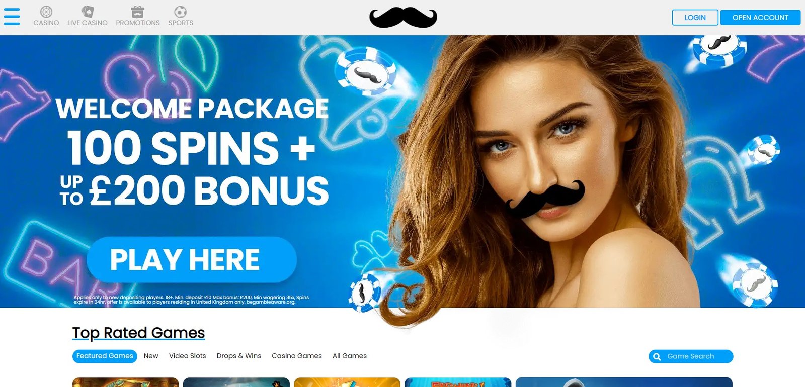 Mr play casino homepage