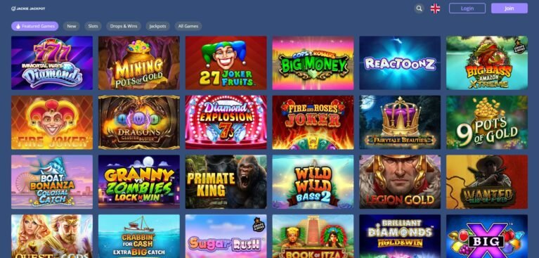 Jackiejackpot casino games