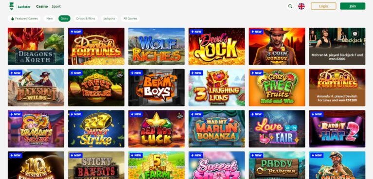 luckster casino games