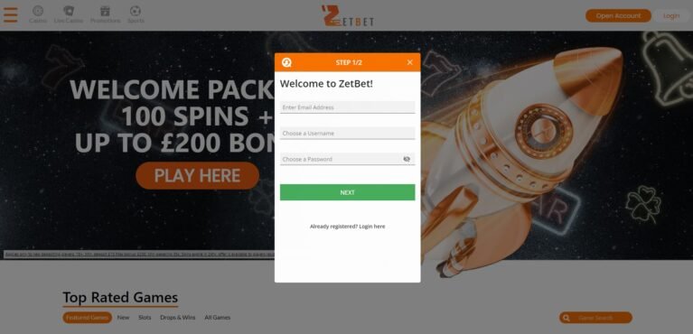 zetbet casino register