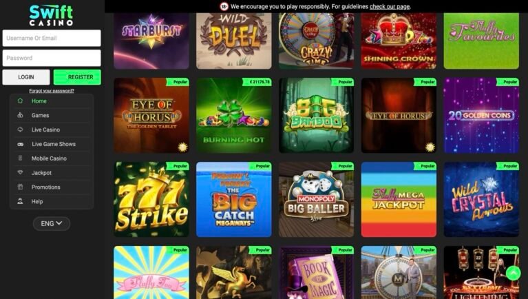 Swift Casino Games Large