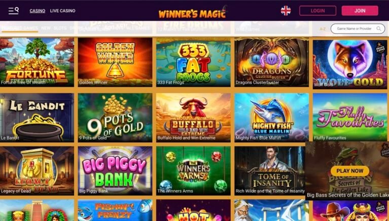 Winners Magic Casino Games Large