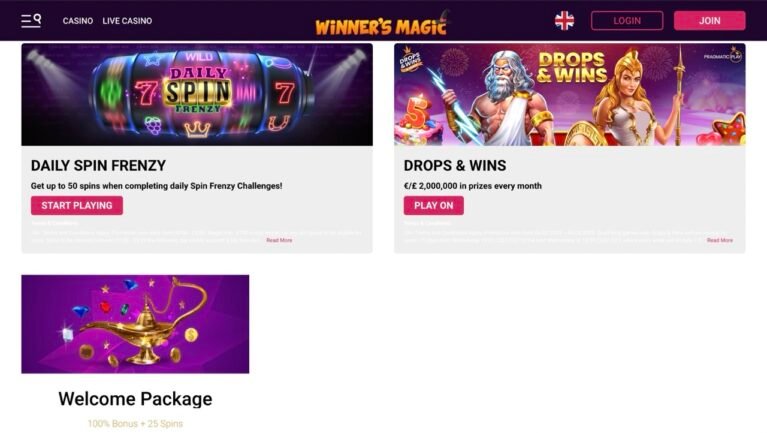 Winners Magic Casino Promotion Large