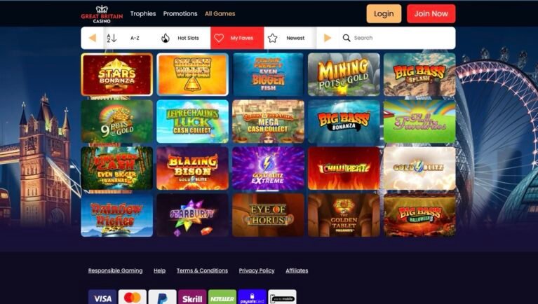 Great British Casino Games Large