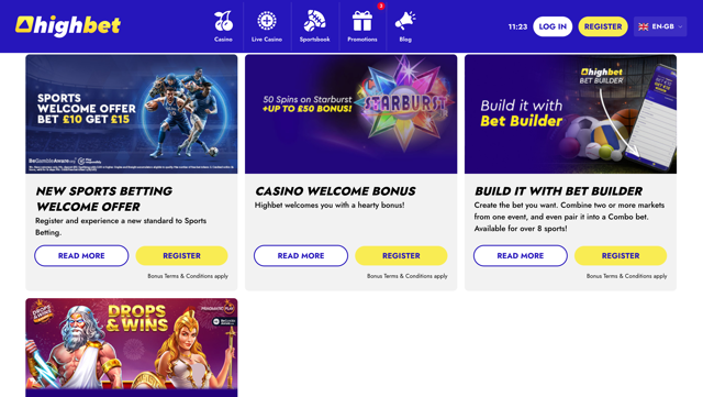 Highbet Casino Bonus Medium