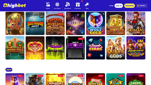 Highbet Casino Games Medium