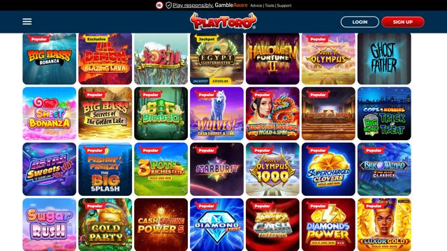 PlayToro Casino Games Medium