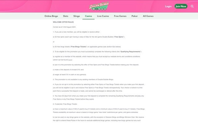 Double Bubble Bingo Terms Medium