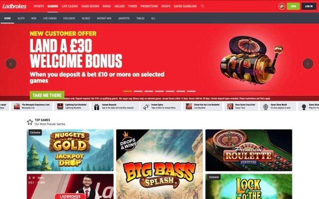 Ladbrokes Casino Home
